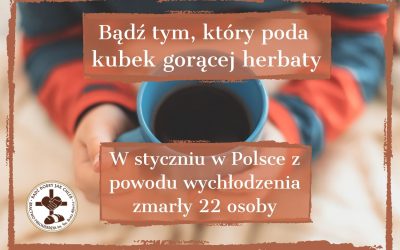 Bądź tym, który poda kubek gorącej herbaty