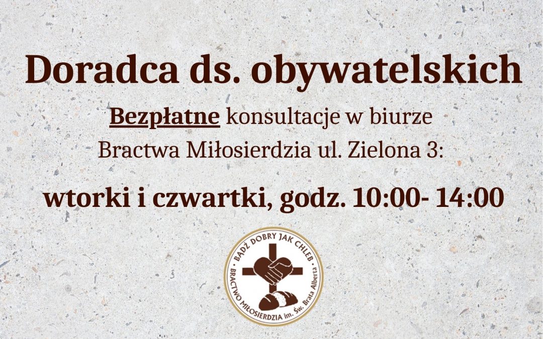 Bezpłatne konsultacje z doradcą ds. obywatelskich