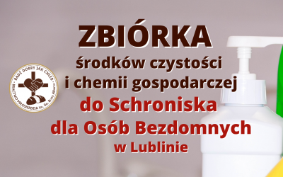 Zbiórka środków czystości