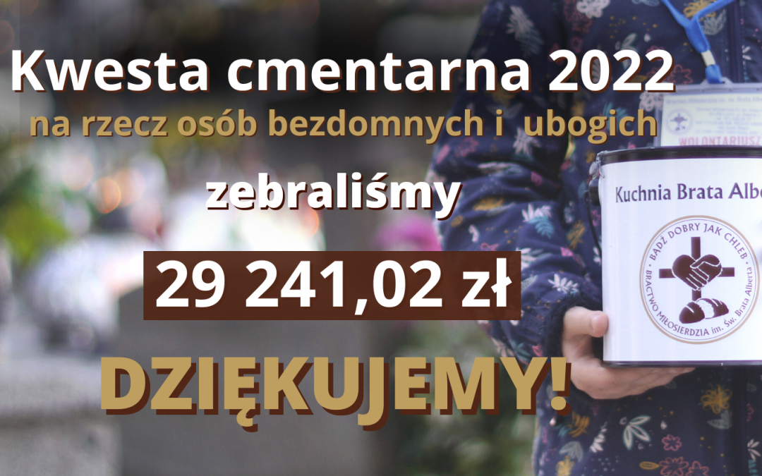 Podsumowanie Kwesty Cmentarnej 2022