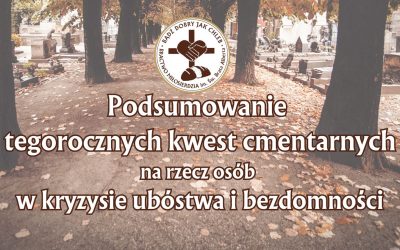 Podsumowanie kwesty cmentarnej 2024! Dziękujemy!