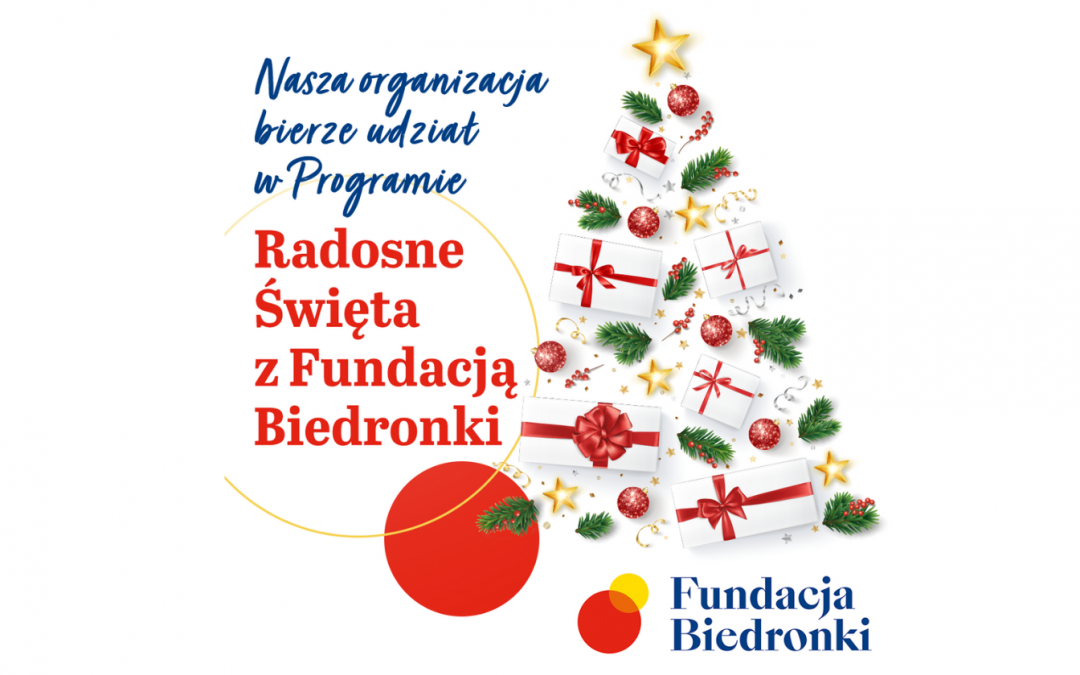 Radosne Święta  z Fundacją Biedronki 2024